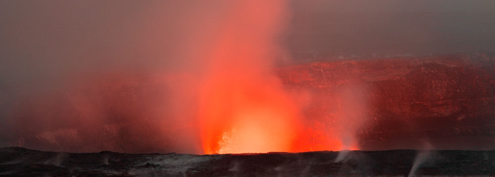 Kilauea crater