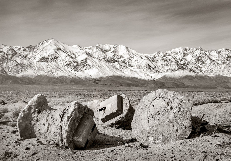 Manzanar, California (Guard Tower Footings)